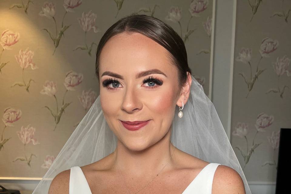 Bride makeup