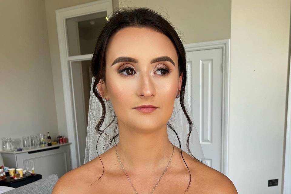 Bride makeup