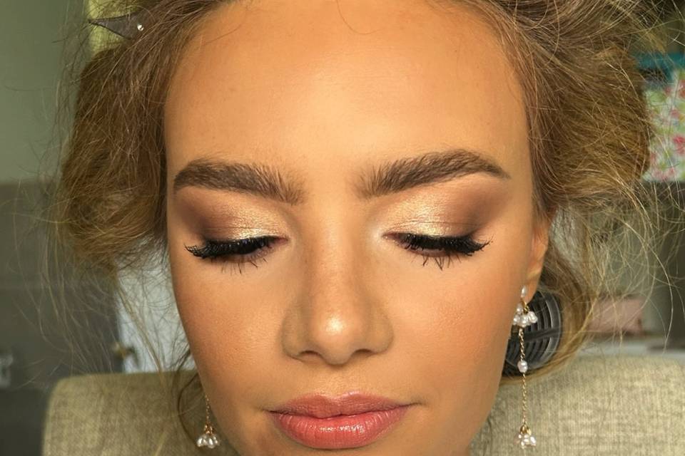Bride makeup