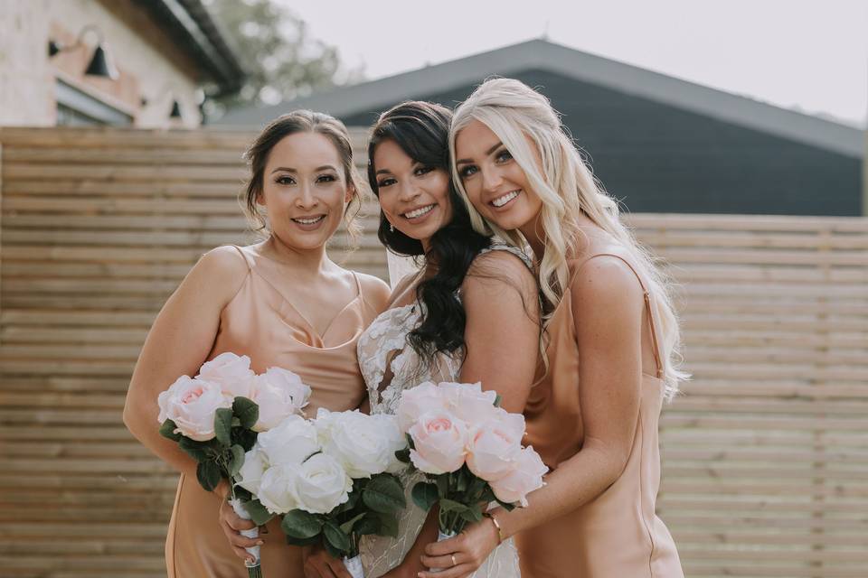 Bridal & bridesmaid makeup