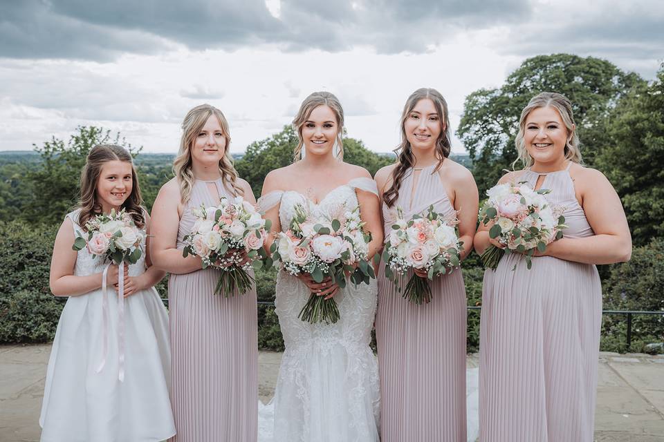 Bridesmaid makeup