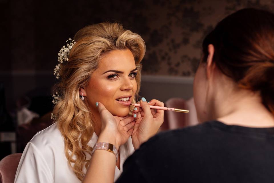 Bride makeup