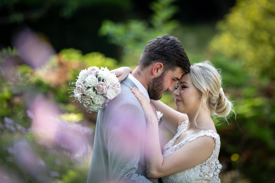 Bride and groom