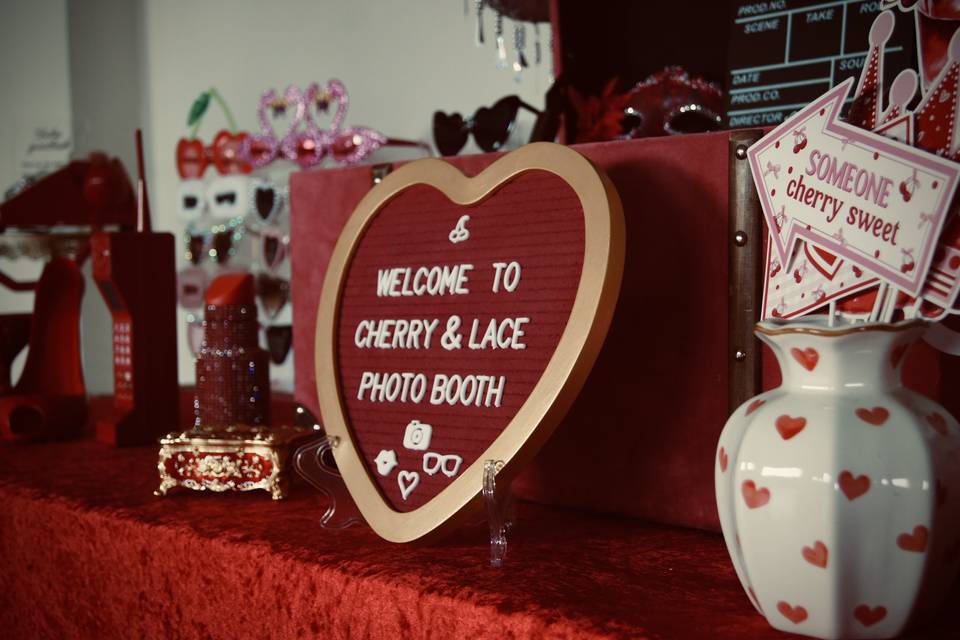 Cherry & Lace Photo Booth