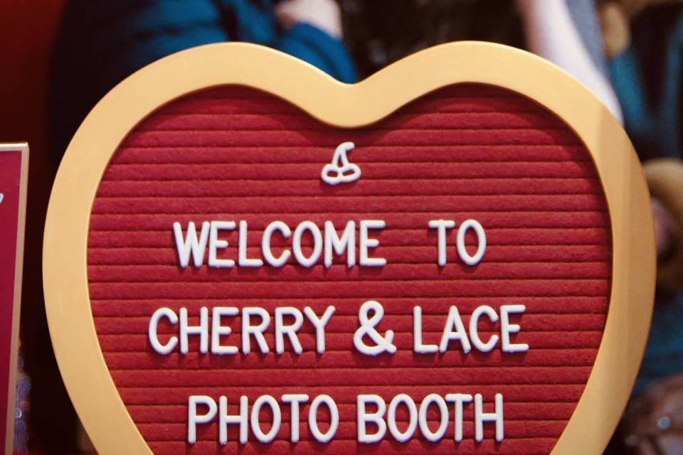 Cherry & Lace Photo Booth