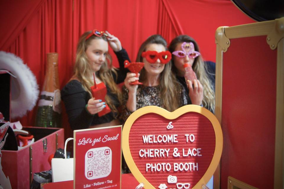 Cherry & Lace Photo Booth