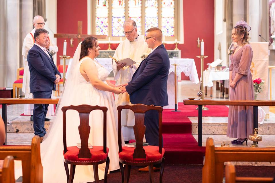 The church ceremony