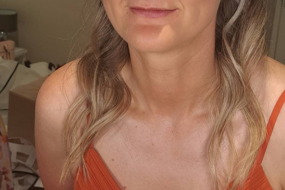 Bronze glow bridesmaid