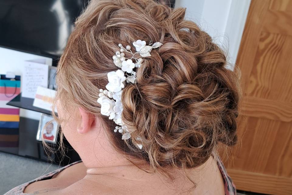 Bride hairstyle