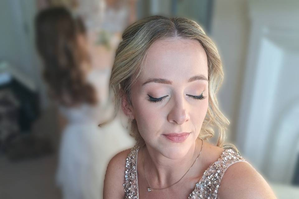 Maid of honour makeup