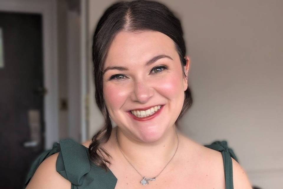 Angel Bridesmaid makeup