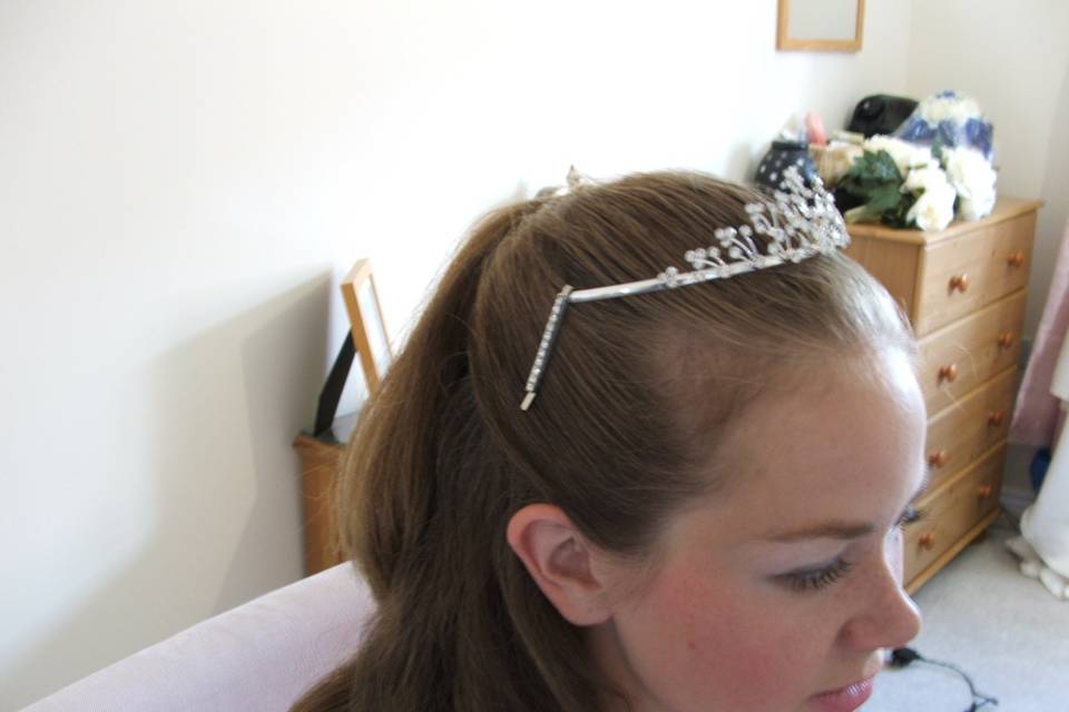 Wedding hair