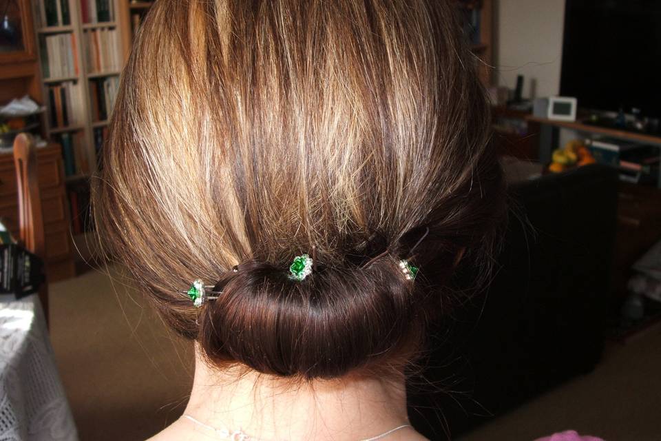 Updo for any occasion