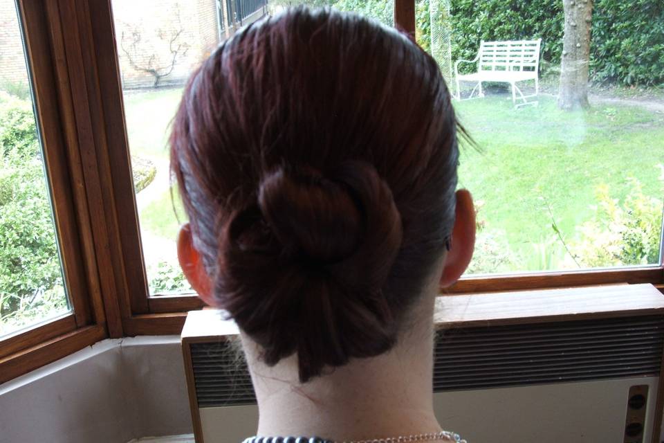 Updo for any occasion