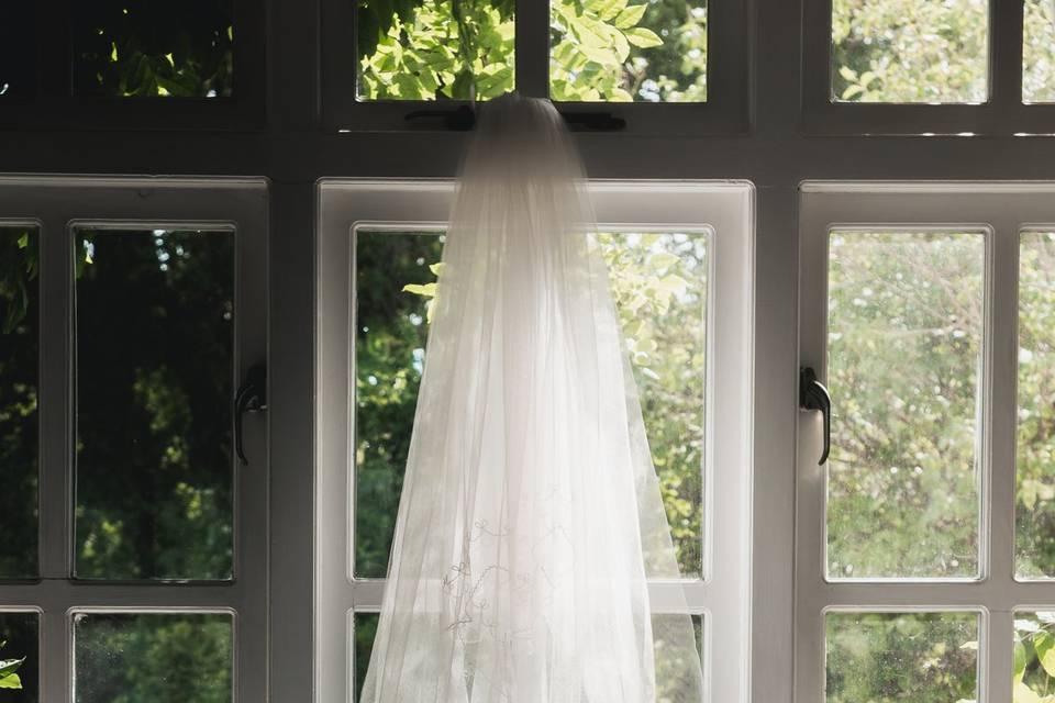 Brides veil