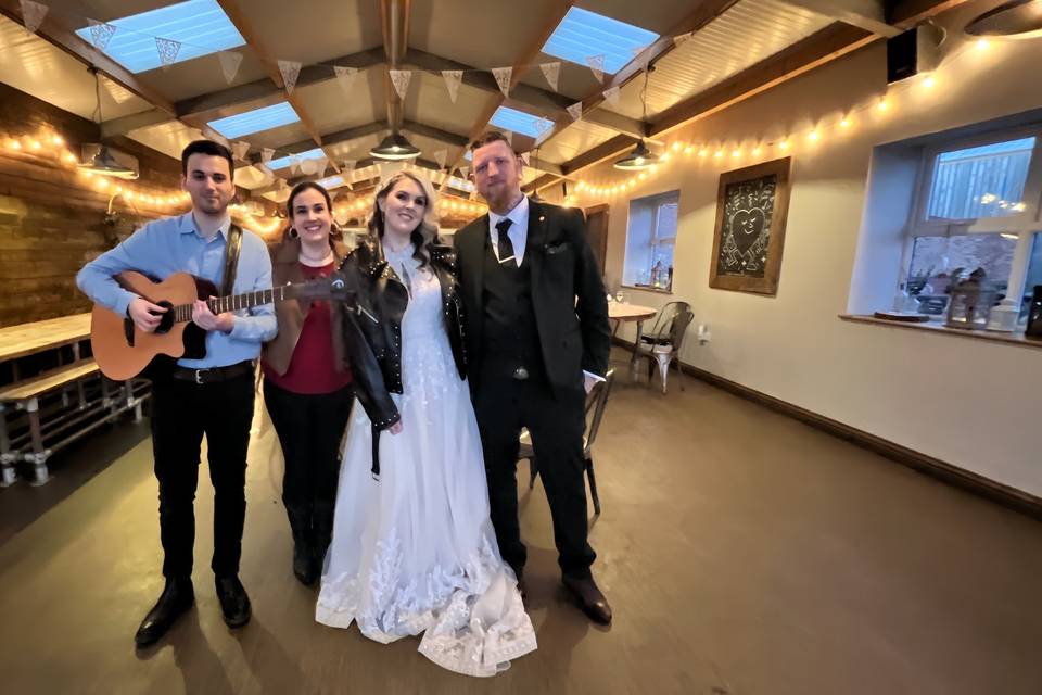 Wedding singer Wirral