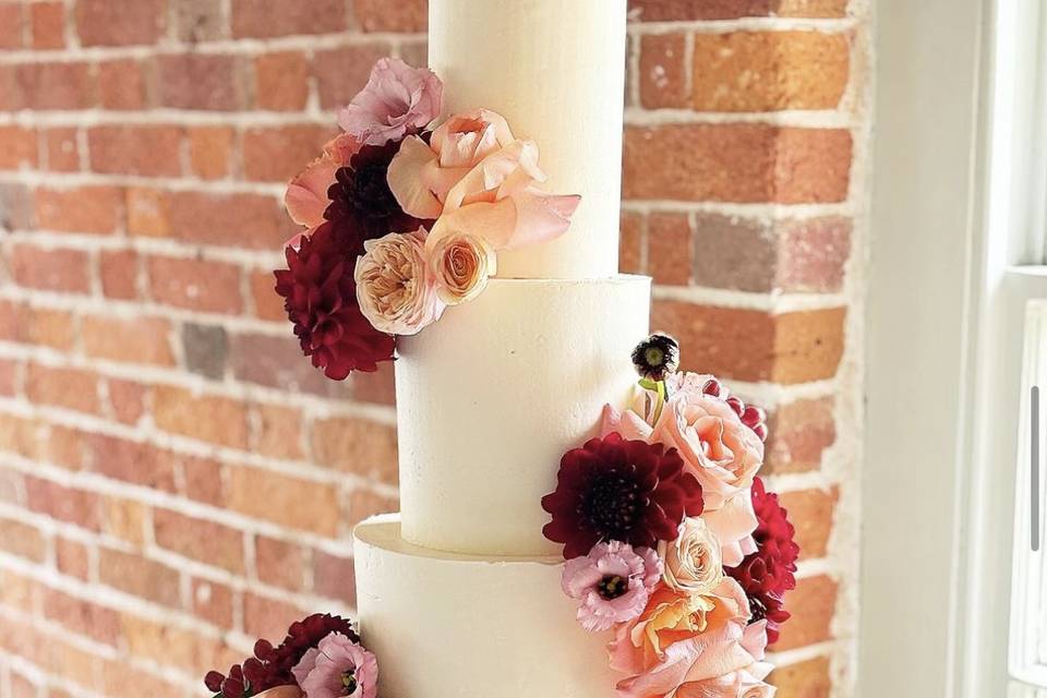 Four Tier Wedding Cake