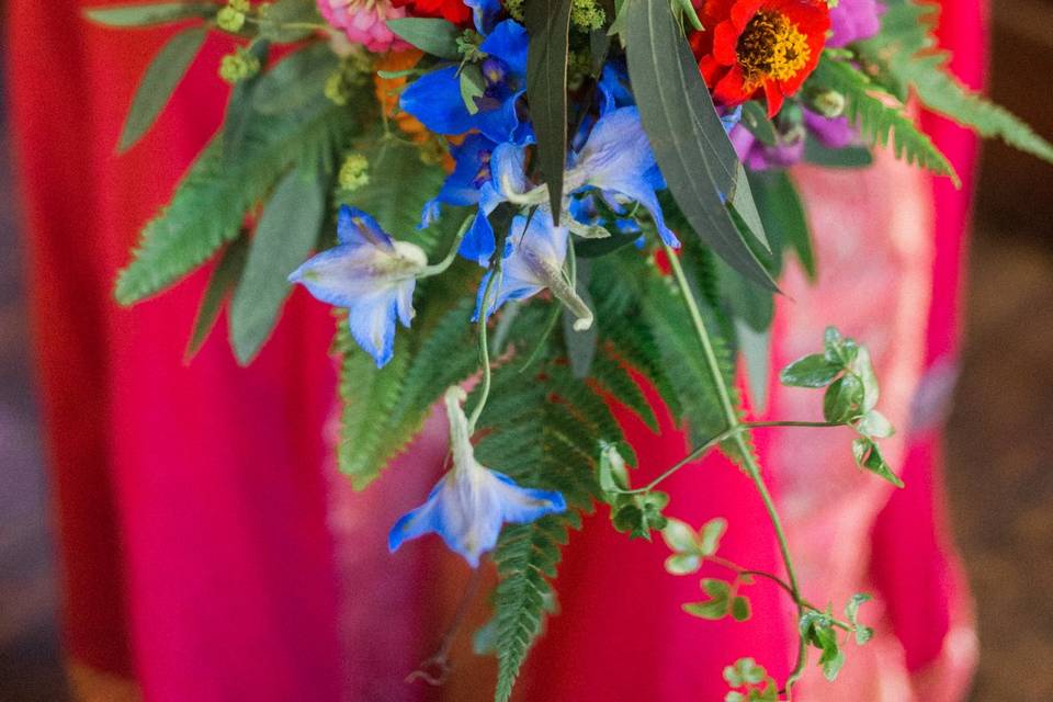 Bright Wedding Bouquet