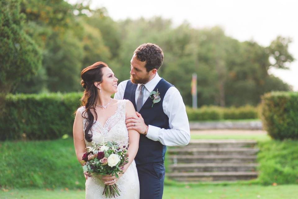 Church and Camper  Wedding