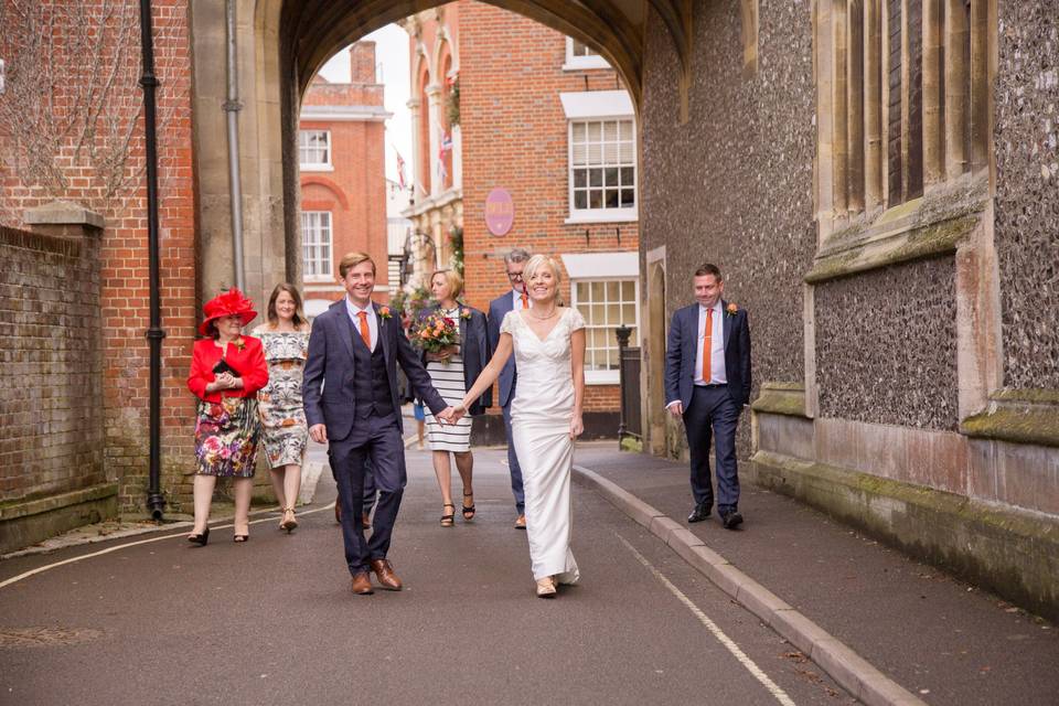 Back Garden Wedding