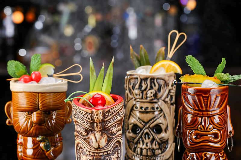 Tiki cocktails