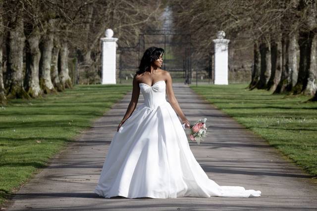 Grand gowns for a grand settin