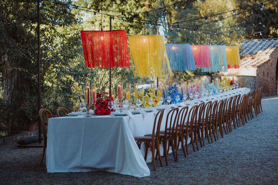 Dreamwave lights wedding
