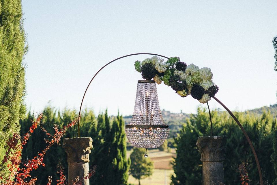 Chandelier Imperial wedding