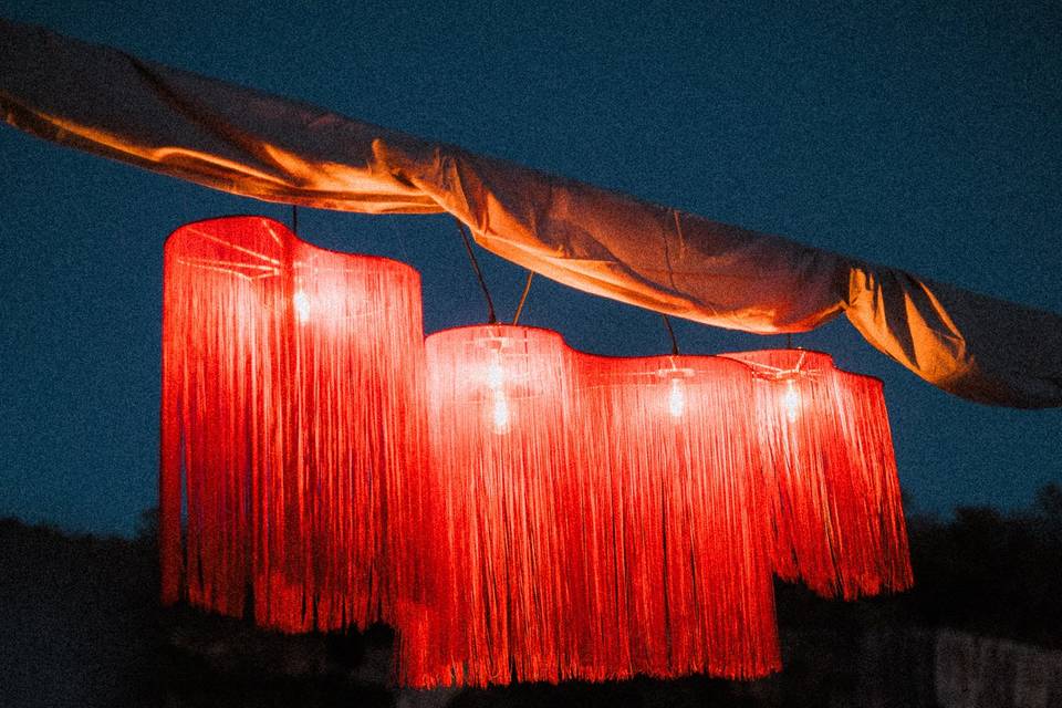 Dreamwave lights wedding
