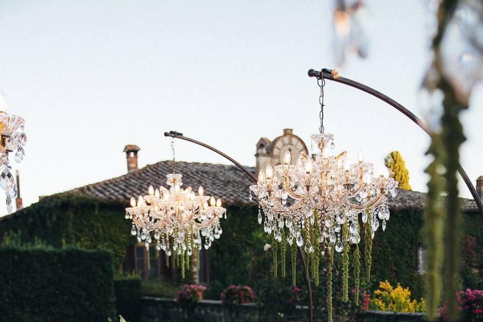 Chandelier Crystal wedding