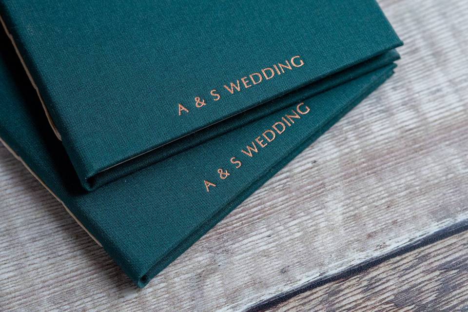 Wedding vow books