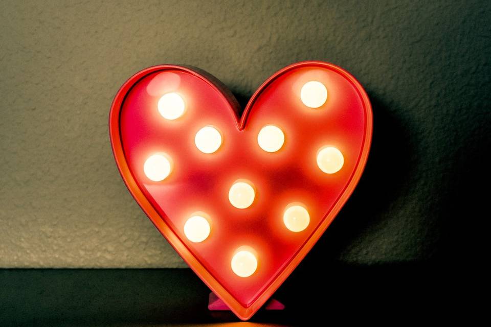 You light up my heart