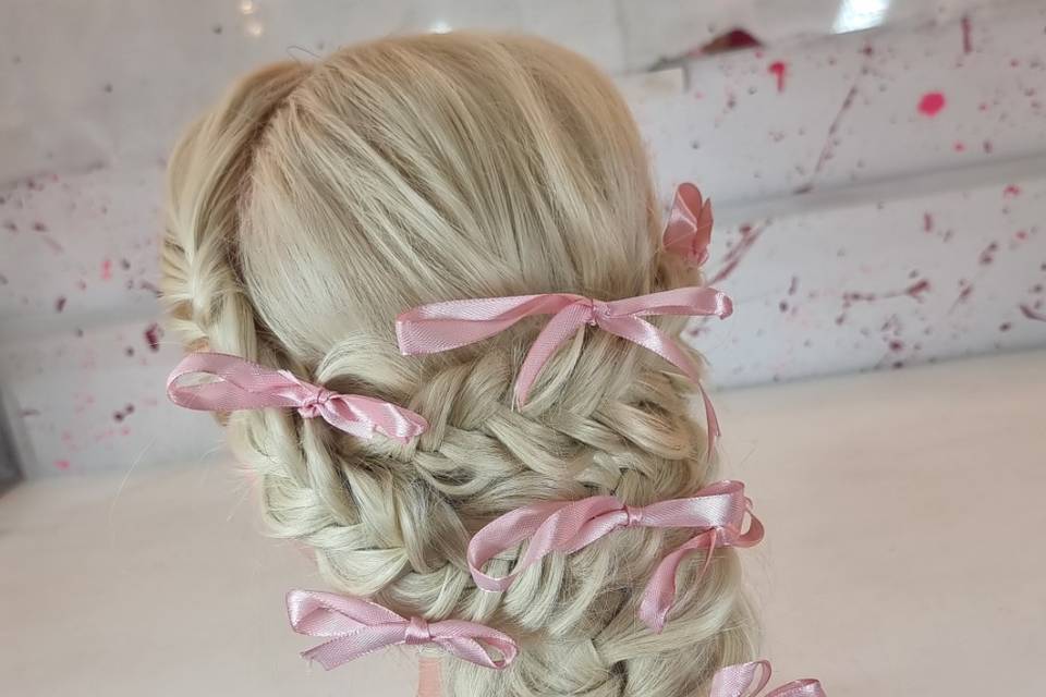 Bridal hair festival Boho