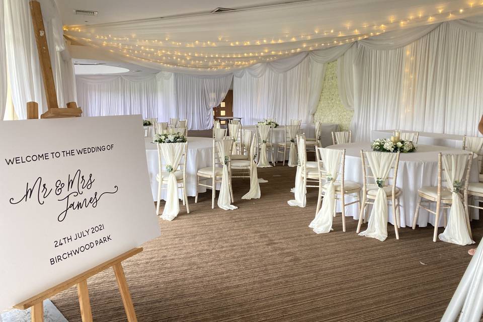 Wedding Room Entrance