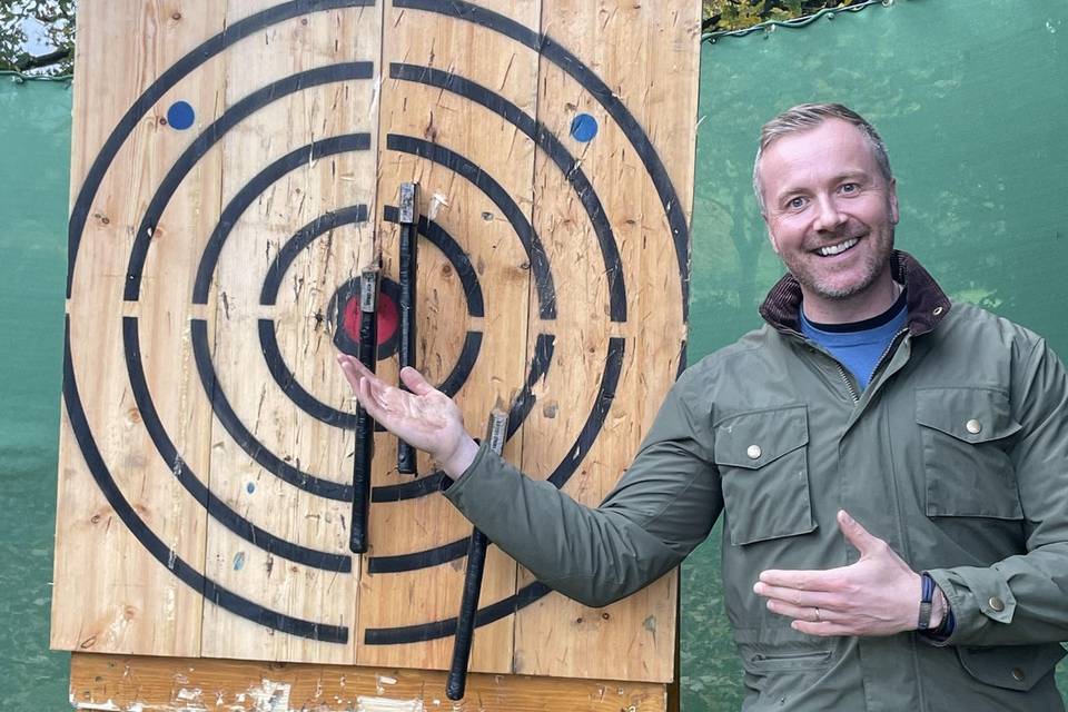 Axe throwing