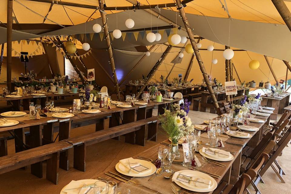 Tipi Wedding