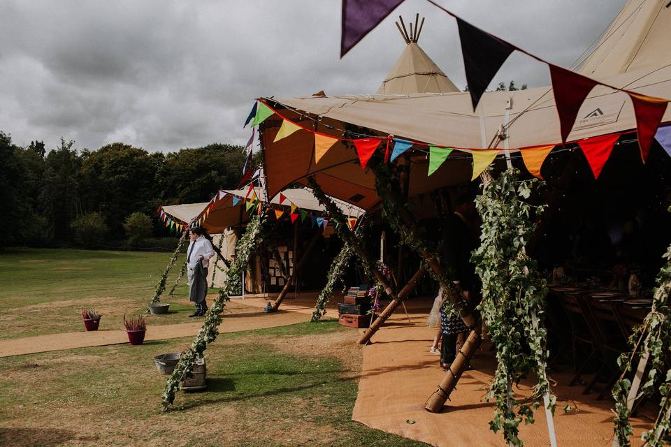 Tipi Wedding