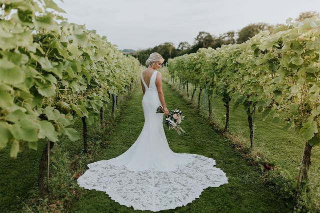 Bride in the Vines
