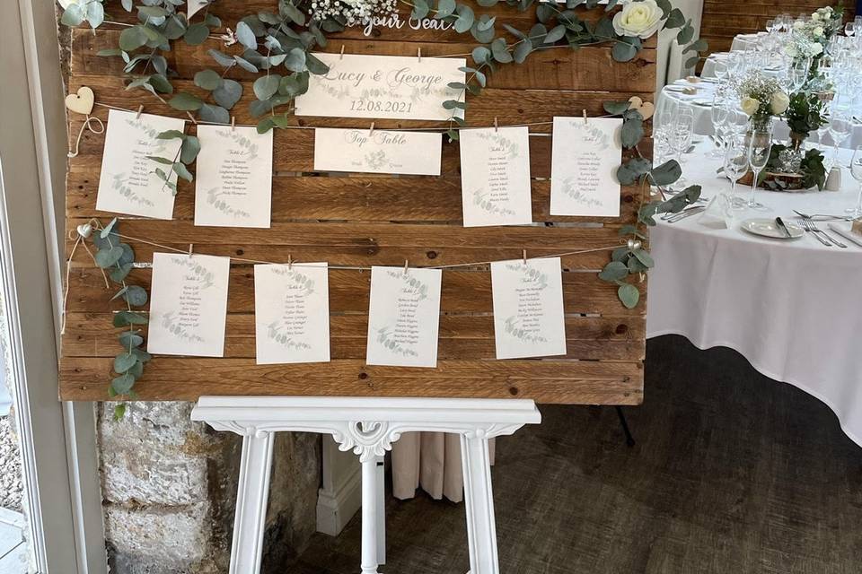 Table plan