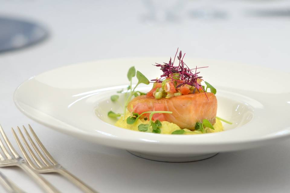 Our Salmon dish
