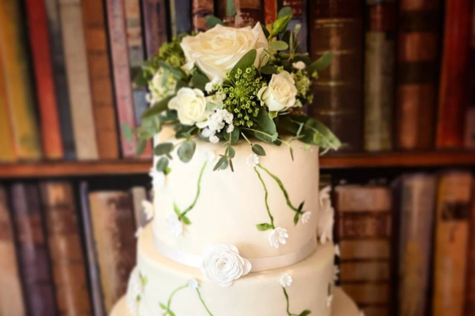 Flower Detail Cake