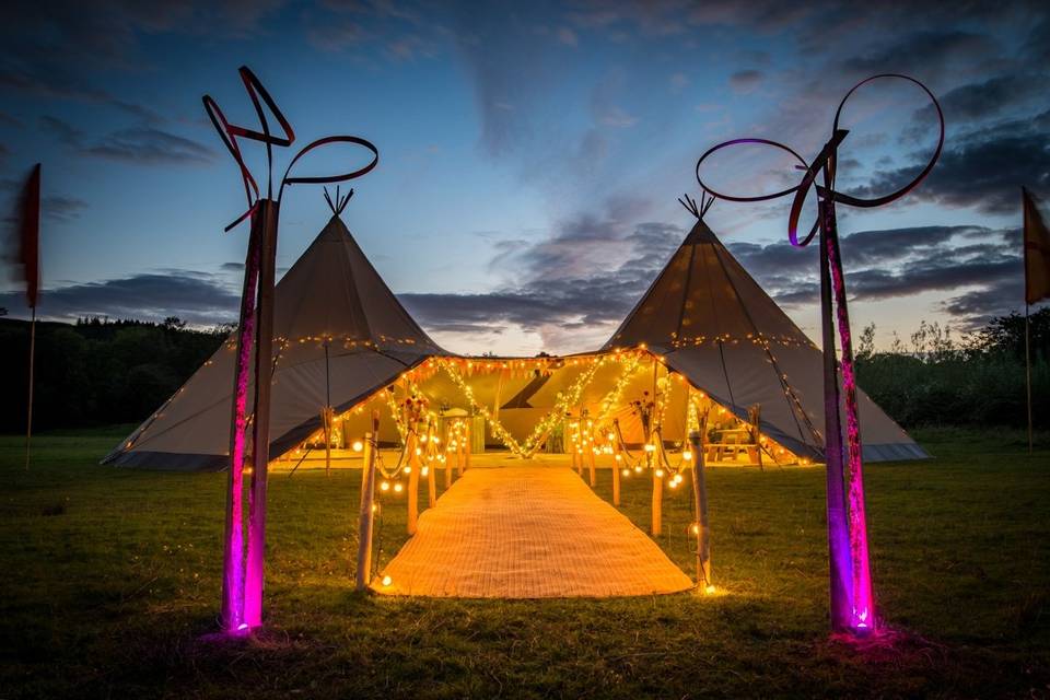 Marquee hire, Covered in Style