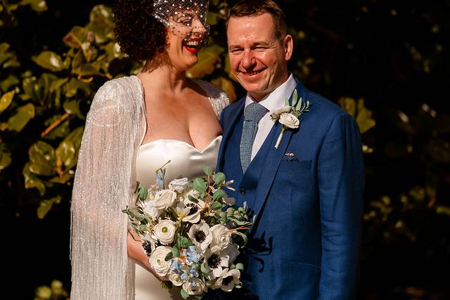 Paper wedding flowers