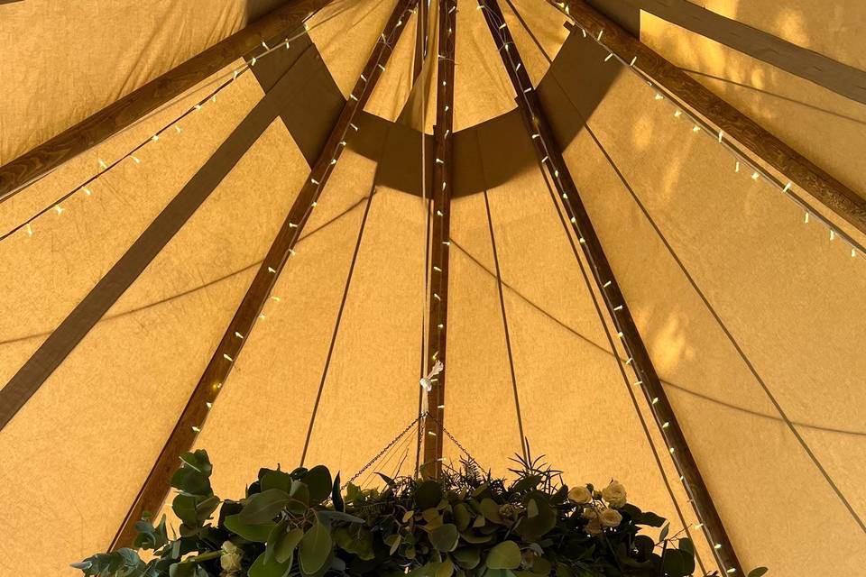 Hanging Hoop Tipi