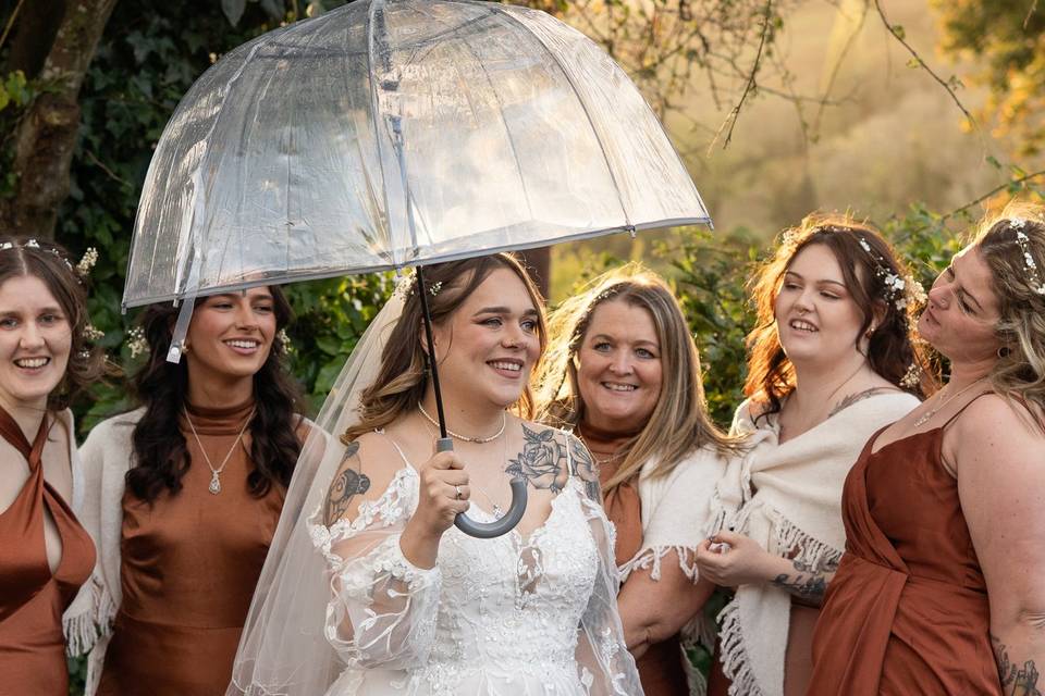 Georgia & her brides maids
