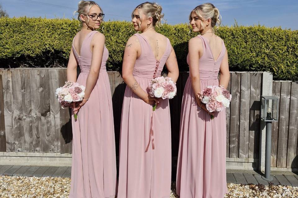 Bridesmaids - modern f  roll