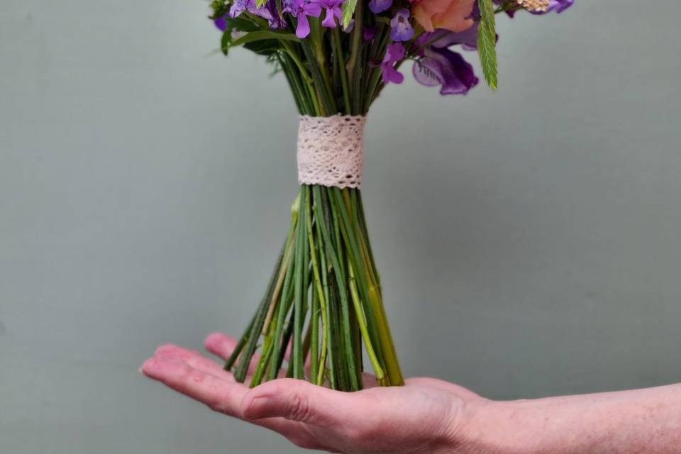 Woodland wedding bouquet