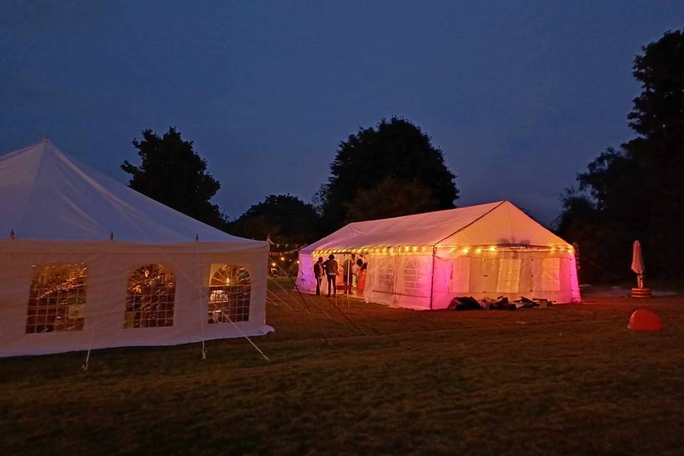 Marquees at Night