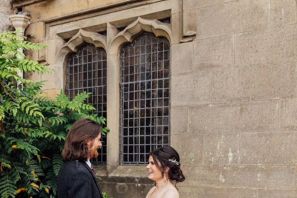 Wedding at Melville Castle