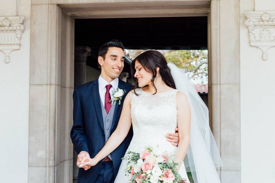 Jaclyn & Anthony // Lace and Rose wedding in Los Angeles